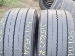 2 Anvelope Directie Michelin 315/60 R22.5 Impecabile DOT0524 — miniatura 9