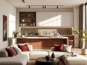 Apartament modern tip studio, Bd.Metalurgiei, ansamblu rezidential nou — miniatura 3