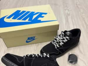 Nike dunk x travis scott blackphantom — miniatura 4