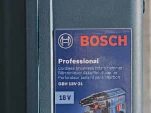 Ciocan rotopercutor Bosch GBH 18V-21 2x 5.0Ah, GAL L-BOXX - 0611911106 — miniatura 7