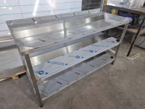 Masa inox HORECA. Producator mobilier si hote inox. — miniatura 2