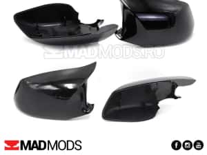 Set capace oglinzi M BMW Seria 5 F10 F11 F18 NFL Non-LCI, Negru lucios — miniatura 4