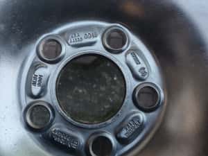 Jante tabla originale Ford,5*108,pe17,cu senzori de presiune,ca noi — miniatura 2