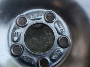 Jante tabla originale Ford,5*108,pe17,cu senzori de presiune,ca noi — miniatura 6