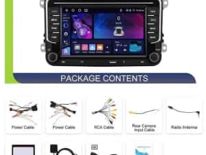 Navigatie 4GB VW Amarok Caddy Jetta Eos Scirocco Sharan Golf Carplay — miniatura 2
