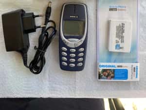 Nokia 3310,nou,baterie noua,incarcator,in cutie, impecabil,tipla — miniatura 6