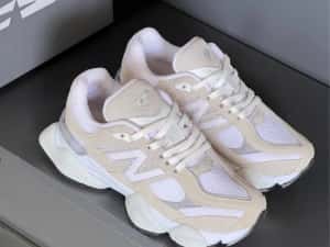 Adidasi New Balance  9060 Full White — miniatura 2