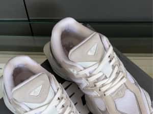 Adidasi New Balance  9060 Full White — miniatura 3