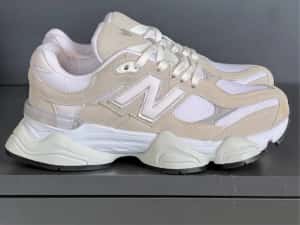 Adidasi New Balance  9060 Full White — miniatura 5