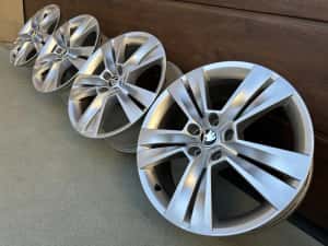 Jante 18 5×112 Originale Skoda Kodiaq,Karoq, Octavia, VW Tiguan,Passat — miniatura 4