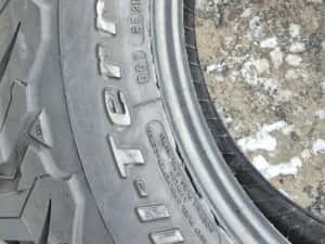 4 anvelope M+S All-Terrain BFGoodrich 265/65/17.Pretul este pe bucata. — miniatura 5