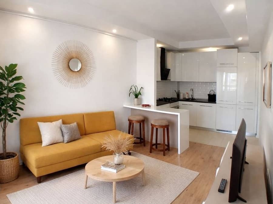 COSMOPOLIS - Apartament cu 2 camere tip studio, mobilat si utilat. — fotografie 1 din 6