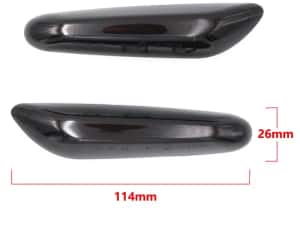 Set semanl aripa fumuri dinamic Led Bmw Seria 3 5 e46 e87 e90 e60 X3 — miniatura 6
