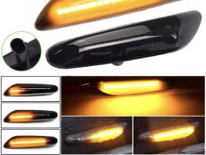 Set semanl aripa fumuri dinamic Led Bmw Seria 3 5 e46 e87 e90 e60 X3 — miniatura 7