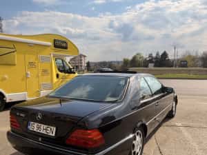 OFERTA DE 1 MAI Mercedes CL500 C140 W140 Balena Coupe 1996 atestata istorica — miniatura 6