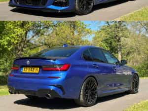 BMW seria 3 g20 individual M Paket 330i Benzină 258cp Lane Side Distronic navigație TJA Head up display bord piele napa suspensie Garanție ceasuri — miniatura 3
