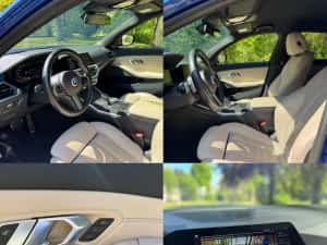 BMW seria 3 g20 individual M Paket 330i Benzină 258cp Lane Side Distronic navigație TJA Head up display bord piele napa suspensie Garanție ceasuri — miniatura 5