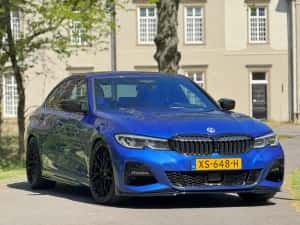 BMW seria 3 g20 individual M Paket 330i Benzină 258cp Lane Side Distronic navigație TJA Head up display bord piele napa suspensie Garanție ceasuri — miniatura 6