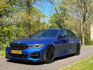 BMW seria 3 g20 individual M Paket 330i Benzină 258cp Lane Side Distronic navigație TJA Head up display bord piele napa suspensie Garanție ceasuri — miniatura 9