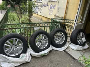 Jante Audi cu Anvelooe 235 65 17 iarna m;s Pirelli scorpion Dot 2024 — miniatura 3