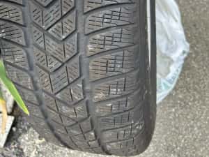 Jante Audi cu Anvelooe 235 65 17 iarna m;s Pirelli scorpion Dot 2024 — miniatura 8