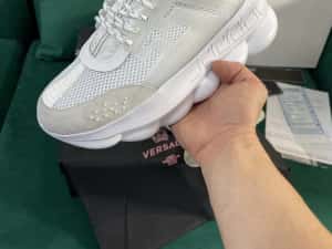 Adidasi Versace Chain Reaction piele naturala Full Box colectie noua — miniatura 3