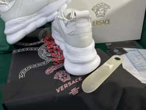 Adidasi Versace Chain Reaction piele naturala Full Box colectie noua — miniatura 4