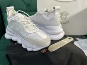 Adidasi Versace Chain Reaction piele naturala Full Box colectie noua — miniatura 10