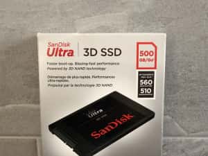 SSD SanDisk Ultra 3D 2.5 500GB SATA3