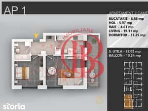 Apartament 2 camere bloc boutique parcul Teilor — miniatura 5