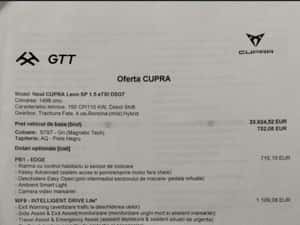 Vând Cupra Leon 2024, vehicul second-hand, 13.000 km — miniatura 4