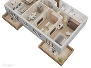 O investitie smart 3 Camere 101.5mp intr-o Locatie Premium zona Coresi — miniatura 4