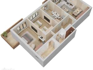 O investitie smart 3 Camere 101.5mp intr-o Locatie Premium zona Coresi — miniatura 5