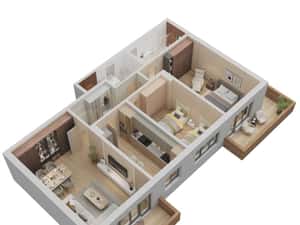 O investitie smart 3 Camere 101.5mp intr-o Locatie Premium zona Coresi — miniatura 6