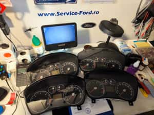Ceasuri bord FORD C-Max Fiesta Galaxy Focus Kuga Mondeo S-Max Transit — miniatura 6