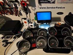 Ceasuri bord FORD C-Max Fiesta Galaxy Focus Kuga Mondeo S-Max Transit — miniatura 8