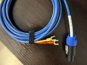 REL Acoustic Bassline Blue - Cablu audio Suboofer — miniatura 5