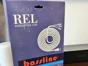 REL Acoustic Bassline Blue - Cablu audio Suboofer — miniatura 7