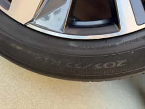 Jante 19 5x108 Originale Peugeot 3008 4008 5008 — miniatura 7