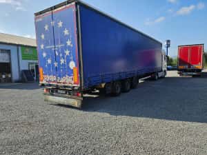 Man Tgx 18.480 motor d20 EEV 2014 cap tractor semiremorca prelata kogel Krone — miniatura 4