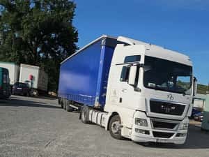 Man Tgx 18.480 motor d20 EEV 2014 cap tractor semiremorca prelata kogel Krone — miniatura 5