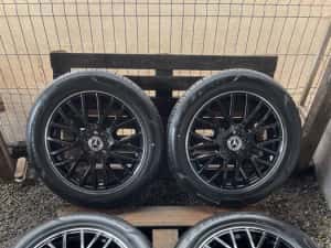 Jante Mercedes GLE Suv W167 V167 Night Paket Noi R19 — miniatura 9