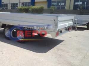 Remorca Auto 750 kg Repo Tandem Platformă Peridoc Trailer Atv Moto — miniatura 5