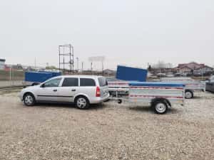 Remorca Auto 750 kg Repo Tandem Platformă Peridoc Trailer Atv Moto — miniatura 10