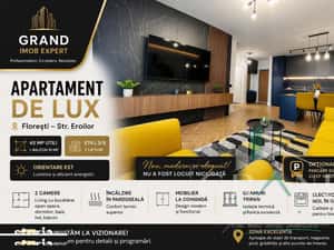 Apartament de Lux | 2 Camere | Balcon | Parcare | Floresti/Eroilor — miniatura 3