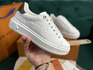 Adidasi Louis Vuitton piele naturala 100% Full Box colectie noua — miniatura 3