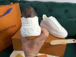 Adidasi Louis Vuitton piele naturala 100% Full Box colectie noua — miniatura 5