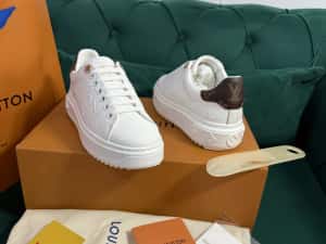 Adidasi Louis Vuitton piele naturala 100% Full Box colectie noua — miniatura 7