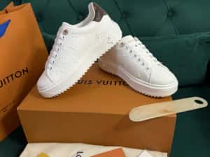 Adidasi Louis Vuitton piele naturala 100% Full Box colectie noua — miniatura 10