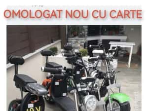 Scuter electric nou moped E-Scooter — miniatura 9